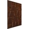 Ekena Millwork 19 5/8in. W x 19 5/8in. H Modern Square EnduraWall Decorative 3D Wall Panel Covers 2.67 Sq. Ft. WP20X20MSDRU - alternate 6